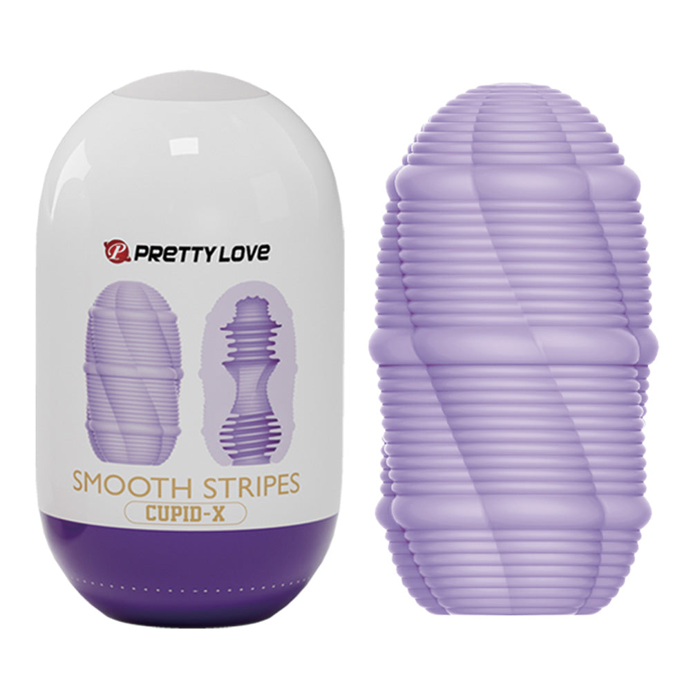 Pretty Love Cupid-X Double-Sided Textured Egg Stroker Sex Toy Sexyland Pretty Love Cupid-X Double-Sided Textured Egg Stroker Sex Toy Sexyland