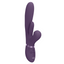 A purple suction flapping vibrator featuring a thrusting G-spot tip. 