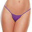  Allure Basic Instincts G-String is perfect for preventing panty lines from showing under tight clothes or letting peek out of your outfit. Purple.