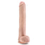 Au Naturel Daddy 14" Realistic Sensa Feel Dual-Density Dildo has a realistic phallic head, veiny shaft & balls in a dual-density body for a firm core & soft, lifelike outer that feels like a real erection! (2)