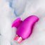 Aria Erotic AF Ergonomic Heart Finger Vibrator has an ergonomic heart-shaped fin to separate your hand from 10 strong vibrations & offers great grip. Editorial.