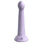 Dillio Secret Explorer 6" Platinum Cured Silicone G-Spot Dildo. Discover your inner sweet spots like the G-spot or P-spot w/ this hygienically superior dildo's bulbous head & curved shaft! Purple. (3)