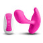  Inya Eros Unisex Remote Control G-Spot & P-Spot Vibrator has a bulbous head atop a flexible curved neck, perfect for delivering 10 vibration modes to the G-spot or prostate. Pink.
