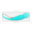  Lelo Smart Wand Vibrator 2 - Large has 10 vibrating functions, a sleek ergonomic handle for great grip & control + a longer-lasting battery for hours of fun! Aqua. Package. 