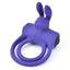 Leto R-Ring Vibrating Clitoral Bunny Cock & Ball Ring keeps you harder for longer & fits around shaft + testicles for a secure fit & have vibrating rabbit ears to stimulate a partner's clitoris! (2)