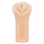 M Elite Veronika Self-Lubricating Vibrating Vaginal Stroker has internal ribbing & includes a vibrating bullet for more stimulation. The soft TPE self-lubricates w/ water or saliva for a wet & wild ride! (2)
