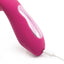 Sexyland Embrace G-Spot & Clitoral Suction Vibrator has 10 vibration modes in a petite ribbed G-spot head & a flexible neck to perfectly align 7 suction modes in the hollow chamber w/ your clitoris! Rose. Charging.