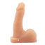 Tantus Pop n' Play 5" Squirting Silicone Packer Dildo is soft enough to wear under clothes & firm enough for play. Includes 3 tips, tubes & a handheld syringe. (3)