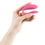 We-Vibe Sync Lite App-Compatible Couples Vibrator has 10 tantalising vibration modes packed into an adjustable C-shaped body & is app-compatible for more ways to play. Pink. On-hand.