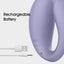 Winyi Helen App-Compatible Dual Motor Couples Vibrator with charging cable.