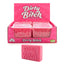 Dirty Bitch Soap - pink glitter soap bar in display