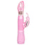 Intense Thrusting Jack Rabbit - features 7 heavenly clitoral vibration modes & has a curved bulbous G-spot head with 2 synchronous speeds of thrusting & rotating beads. Pink