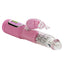 First Time - Jack Rabbit - features rotating pleasure beads & 3 powerful functions of dual stimulation rabbit vibrations. Pink 4