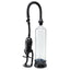 PUMP WORX ROCK HARD POWER PUMP with clear vacuum cylinder, ergonomic trigger handle and quick release valve.