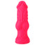 Fantasy Coxplay Merman | 7.5" Monster Dildo w/ Suction Cup - mermaid dong has a human penis head & a shaft lined w/ contoured gill-like grooves for more stimulation + suction cup. Pink
