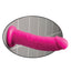 dillio® - 8" Dong - realistic dildo features a phallic head & bulging veins for more stimulation & a harness-compatible suction cup base for hands-free fun solo or partnered. Pink (3)