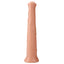 X-Men 17" Huge Horse Dildo - suction-cupped dong is moulded from smooth PVC to resemble a real horse's penis w/ a rounded head + a long veiny shaft that widens at the base. Flesh