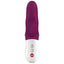 Fun Factory - Miss Bi Dual Vibrator - technologically advanced rabbit vibrator has dual motors with 6 vibration speeds & 6 patterns for wicked clitoral & G-spot stimulation, waterproof and with travel lock - Grape. Front on image