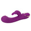 Jack Rabbit® Signature - Silicone Thumping Rabbit Vibrator - has 3 thumping settings in the shaft's bulbous G-spot tip & clitoral bunny ears for dual stimulation. Purple (3)