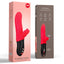 Fun Factory Bi STRONIC FUSION vibrator thrusts, pulses, vibrates, flutters & pretty much gives you everything you’ve ever wanted - India Red colour package