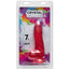 Crystal Jellies® - 7.5" Master Cock With Balls - Pink, package image
