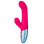 FemmeFunn® - Delola Ribbed Rabbit Vibrator Pink side view
