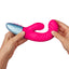 FemmeFunn® - Delola Ribbed Rabbit Vibrator Pink - flexible shaft