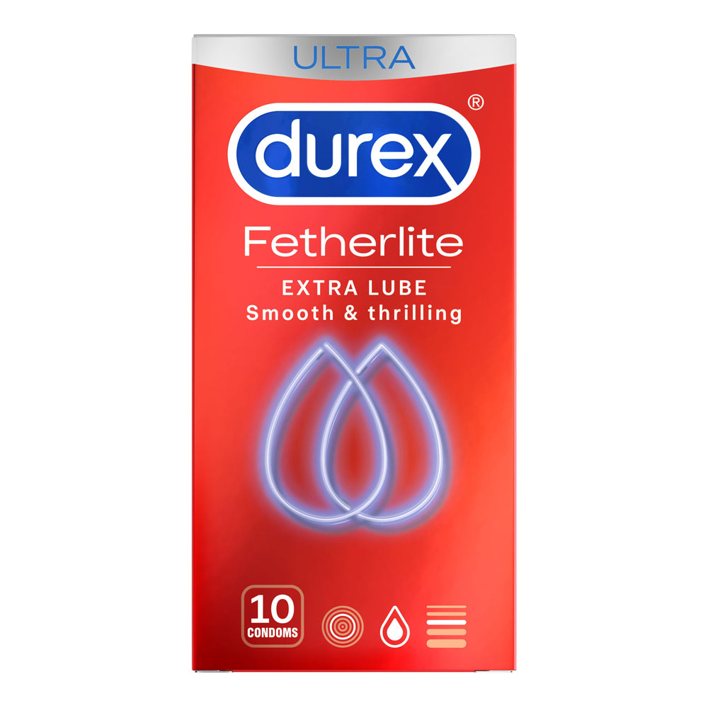 Durex Fetherlite Extra Lube Condoms | Smooth & Sensitive Sexyland Durex Fetherlite Extra Lube Condoms | Smooth & Sensitive Sexyland