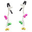 Poison Rose Nipple Clamps With Coloured Bells