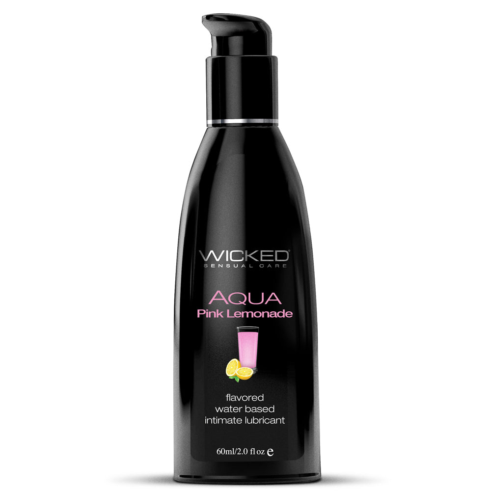 Wicked Aqua Pink Lemonade Flavoured Water-Based Lubricant Sexyland Wicked Aqua Pink Lemonade Flavoured Water-Based Lubricant Sexyland