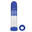 Admiral Rechargeable Rock Hard Penis Pump & Cock Ring Kit increases erection endurance, stamina & size w/ powerful suction & includes a silicone cock ring to maintain your results.