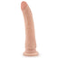 Au Naturel - Mr. Slim suction-cupped dong has a phallic head & veiny shaft in dual-density TPE w/ a firm core & realistically soft outer.