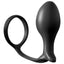 Anal Fantasy Collection Ass-Gasm Cock Ring Butt Plug provides wicked prostate stimulation while trapping blood flow in your penis to keep you harder for longer. (2)