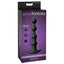 Anal Fantasy Elite Collection Rechargeable Vibrating Anal Beads have a slim neck between the first 2 beads & a thicker neck between the last 2 for a pleasurable stretch. Package.