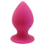 Aphrodisia - XL Anal Plug has a tapered tip, flared body & suction cup for comfortable insertion & a stretched, full feeling you'll love on any surface. Pink.