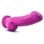 Avant Ergo 7.5" Dual-Density Platinum Cured Silicone Dildo has a ridged G-spot/P-spot head & a firm core + soft outer for a realistic feeling w/ a harness-compatible suction cup for strap-on fun. (2)