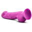 Avant Ergo 7.5" Dual-Density Platinum Cured Silicone Dildo has a ridged G-spot/P-spot head & a firm core + soft outer for a realistic feeling w/ a harness-compatible suction cup for strap-on fun. (3)