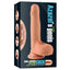  Azazel's Penis 7" Dual-Layered Silicone Cock With Foreskin feels just like a real erection with a soft exterior & a firm inner core, plus sculpted phallic details including foreskin. Package.