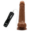 Beautiful Encounter Easton Rotating Dildo With Suction Cup - has a ridged G-spot/P-spot head + veiny shaft to stimulate your insides w/ 7 rotation modes. 3