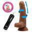 Beautiful Encounter Easton Rotating Dildo With Suction Cup - has a ridged G-spot/P-spot head + veiny shaft to stimulate your insides w/ 7 rotation modes. 7