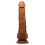 Beautiful Encounter Jason Realistic G-Spot Dildo With Suction Cup - has a ridged G-spot/P-spot head + a curved veiny shaft. 5