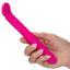 Bliss Liquid Silicone Clitoriffic Clitoral Vibrator has a spoon-shaped tip for maximum contact & has 10 vibration speeds to enjoy. On-hand.