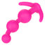 Booty Call Booty Beads - trio of anal beads has a rocking base for safe & easy removal. Pink 4