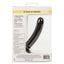 Boundless 6" Ridged Dong w/ Suction Cup - solid curved shaft w/ ridged texture for more stimulation & a harness-compatible suction cup. Black 11