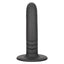 Boundless 6" Ridged Dong w/ Suction Cup - solid curved shaft w/ ridged texture for more stimulation & a harness-compatible suction cup. Black 5