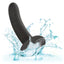 Boundless 7" Smooth Dong - solid angled shaft w/ smooth round tip for easy insertion & a harness-compatible suction cup base. Black 7