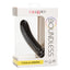 Boundless 7" Smooth Dong - solid angled shaft w/ smooth round tip for easy insertion & a harness-compatible suction cup base. Black 9