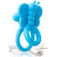 Screaming O Charged Monarch - Rechargeable Wearable Butterfly Vibe Cockring w/ 10 deep rumbly modes of Vooom vibration. Blue 2