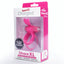 Screaming O Charged Ohare XL Vibrating Cockring for Couples - rechargeable cockring vibrator has clitoral rabbit ears & a large, textured double-ring design. Pink, box