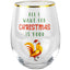 All I Want For Christmas Is Your Cock Stemless Wine Glass